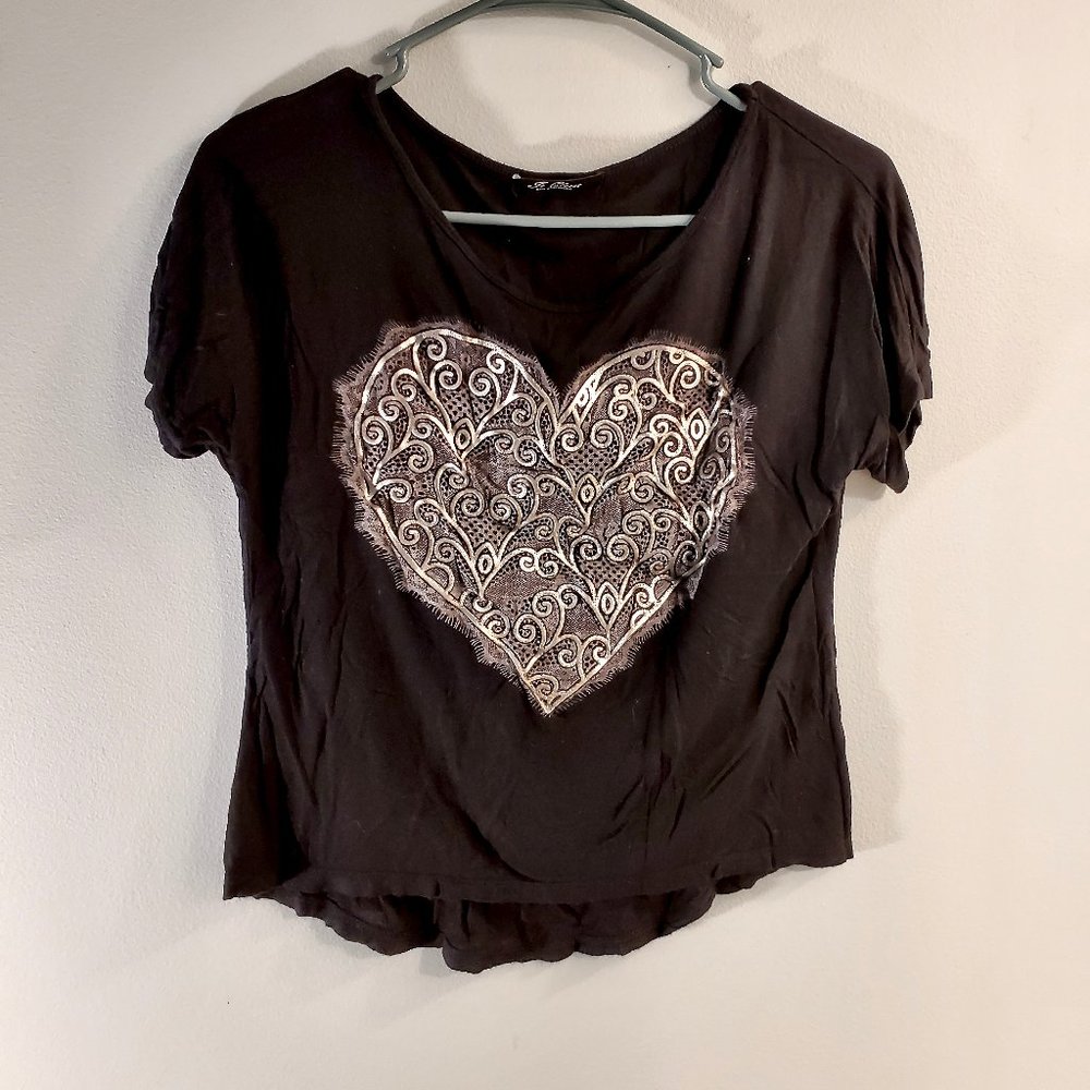 It Closet Black Crop Top